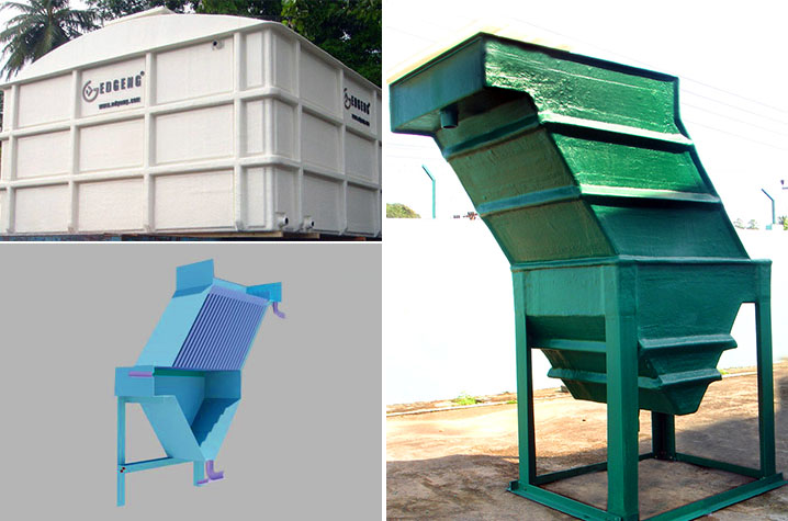 FRP Weirs and Scum Baffles